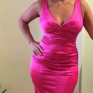 Hot Pink Bodycon Dress